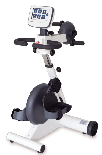 Adult rehabilitation machine with active and passive movements
