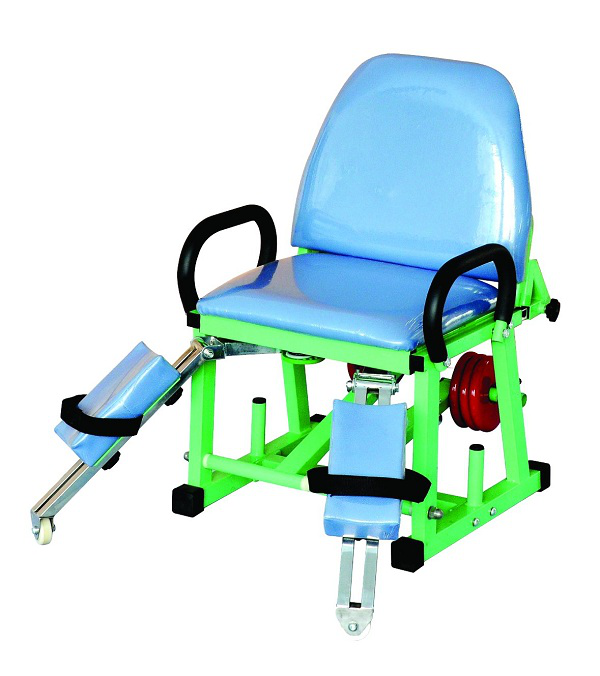 Adduction and abduction training device for children's hip joint