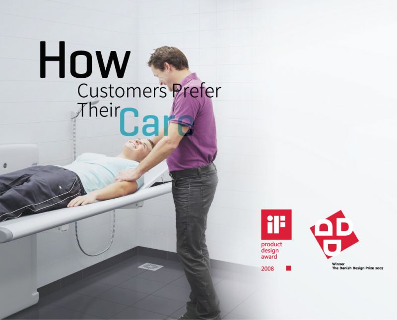 PRESSALIT電動(dòng)升降洗浴床-