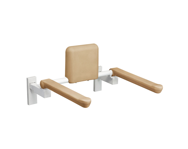 雙柄坐便器用扶手(壁掛式)