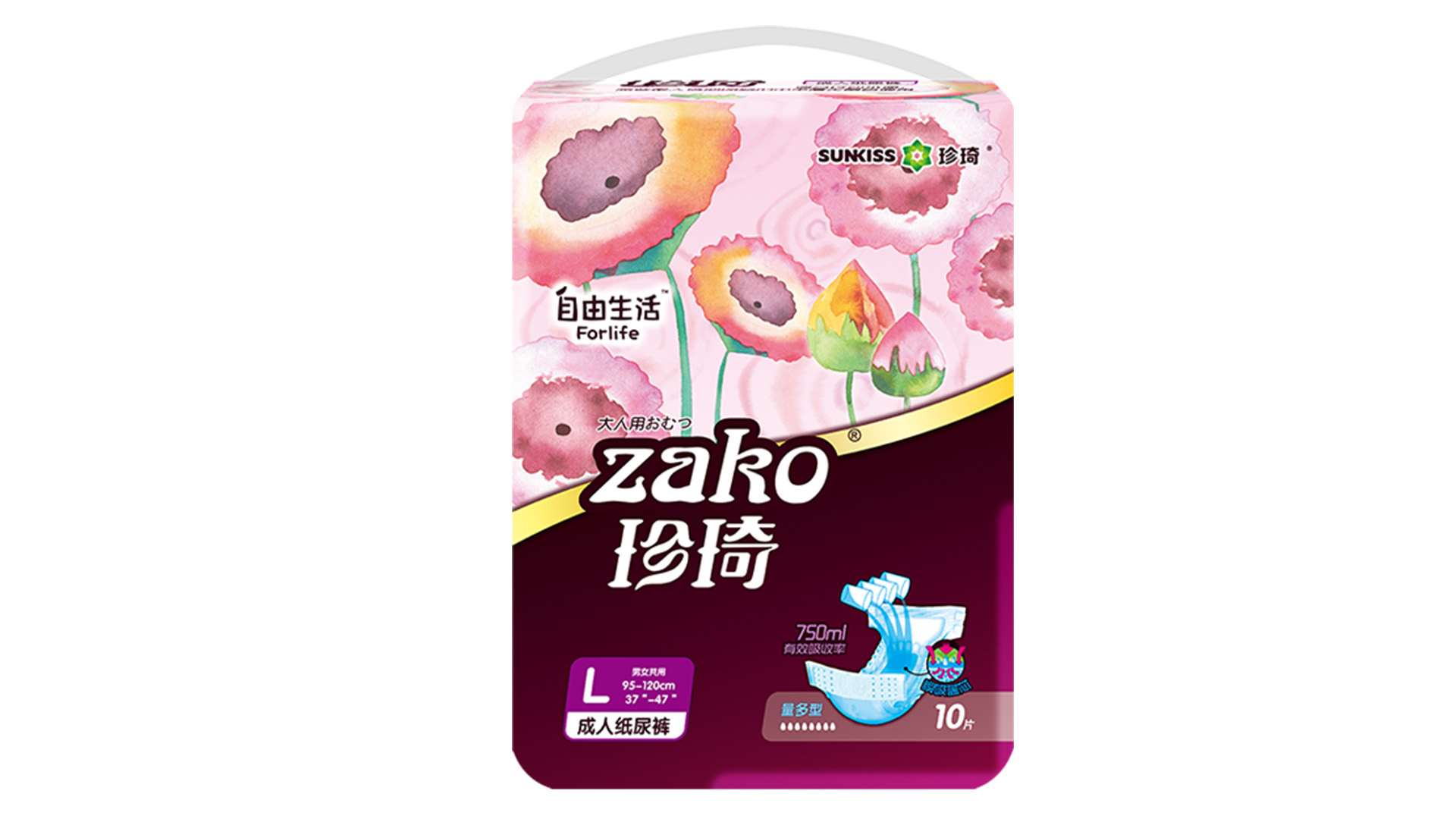 ZAKO增強(qiáng)型紙尿褲L碼