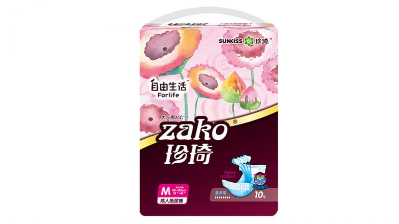 ZAKO增強型紙尿褲M碼-