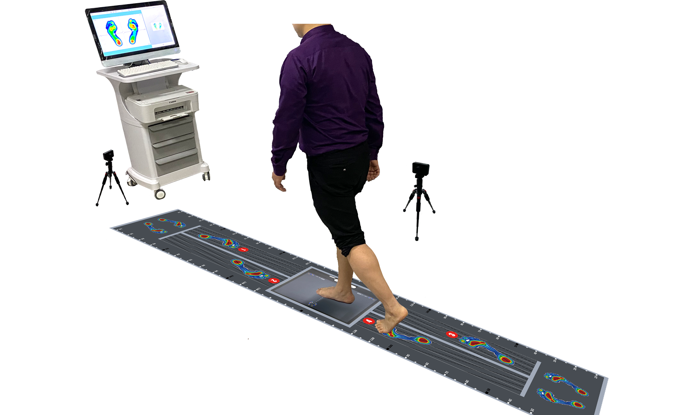 WATMAT Plantar pressure gait analysis system