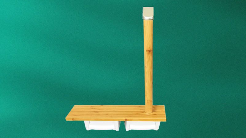 Close the armrest tissue holder-