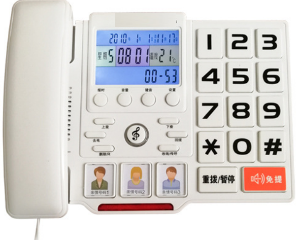 Telephones for the blind