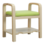 Shoe changing stool-