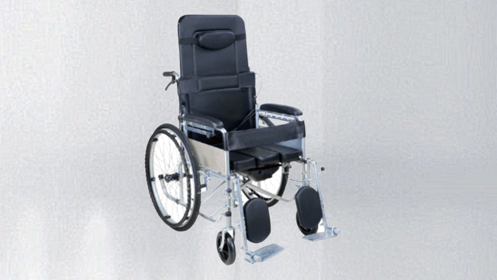High-back wheelchair